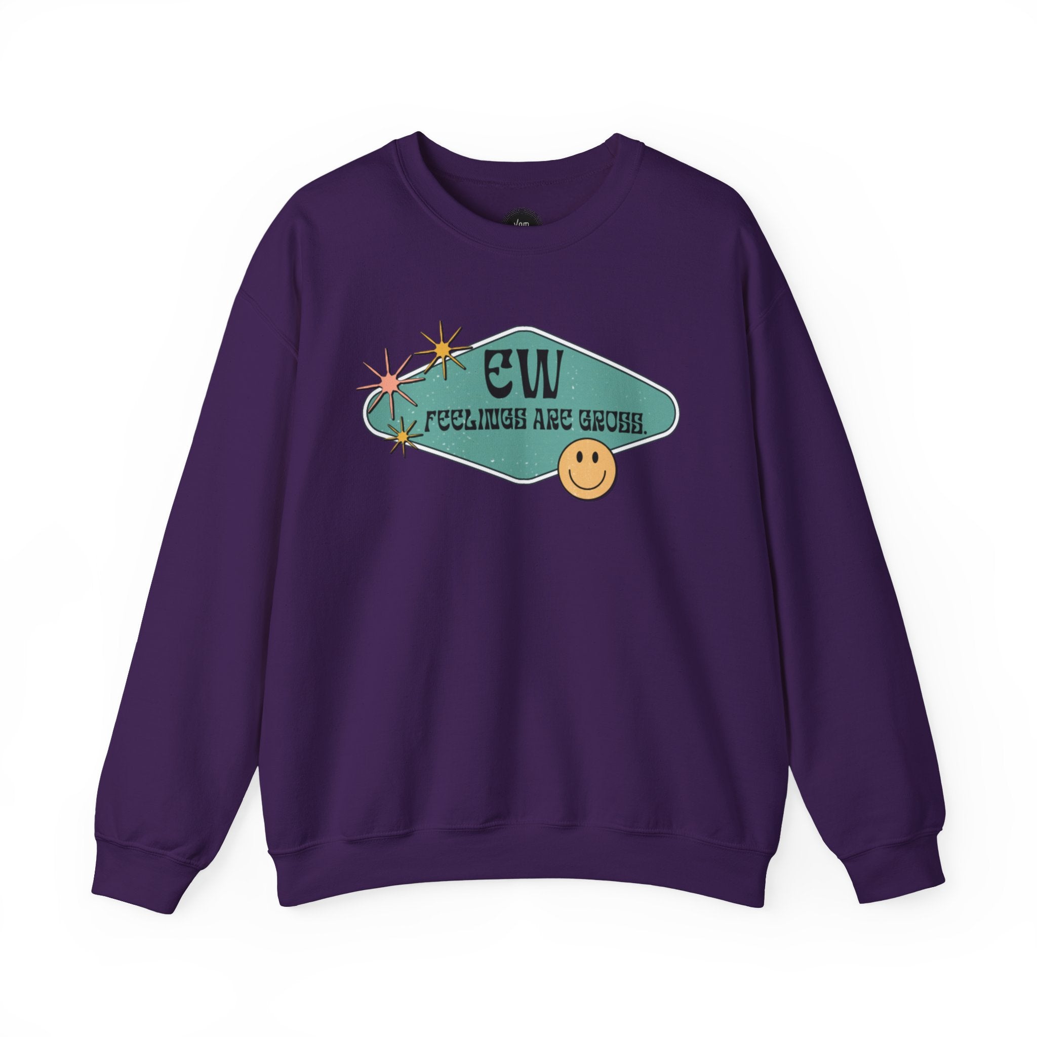 [ STIGMA ]★22 FEEL GOOD OVERSIZED MEDIUM SWEAT CREWNECK 22 FEEL GOOD OVERSIZED HEAVY SWEAT CREWNECK WHITE MELANGE